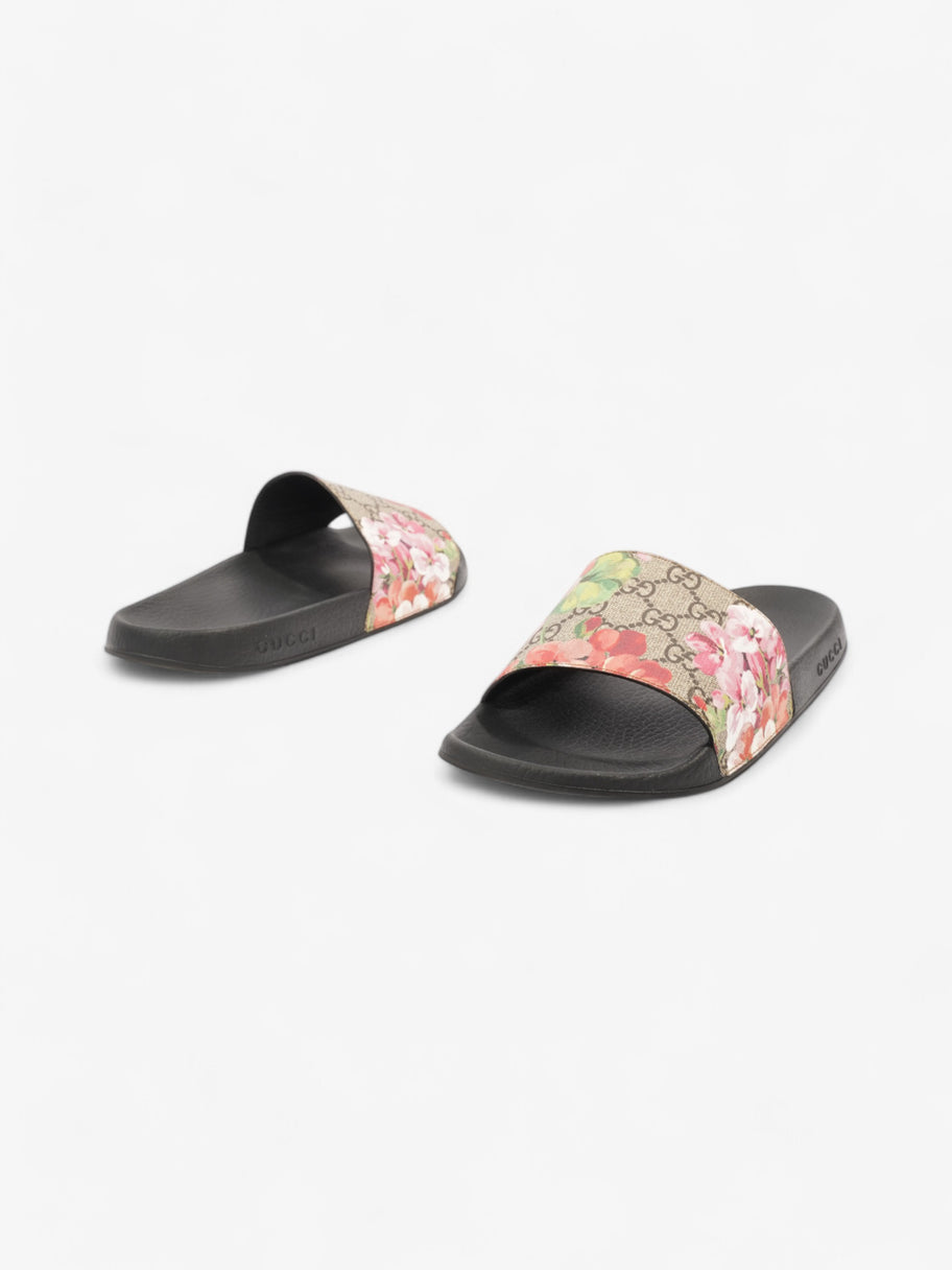 Gucci GG Floral Sliders Beige  / Floral Canvas EU 40 UK 7 Image 9