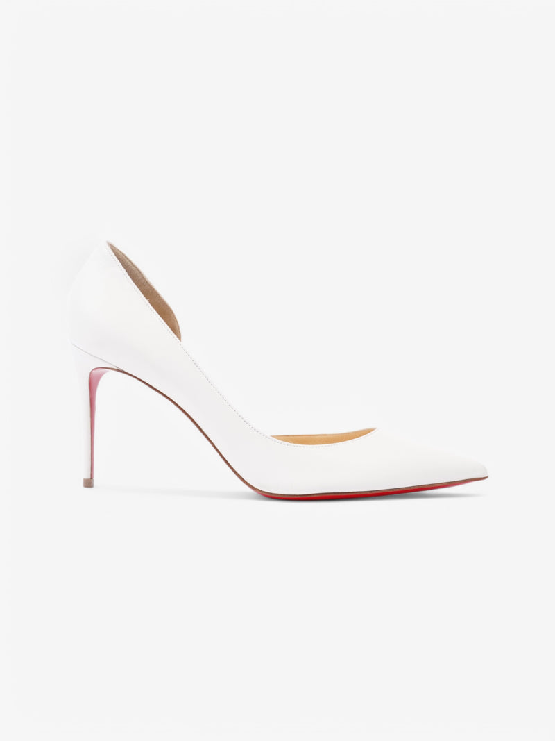  Christian Louboutin Iriza 85 White  Nappa Leather EU 41 UK 8
