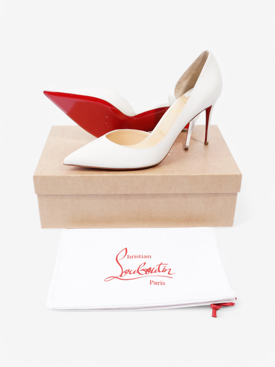 Christian Louboutin Iriza 85 White  Nappa Leather EU 41 UK 8 Image 10