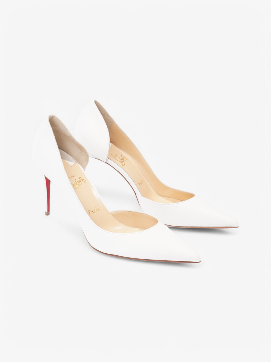 Christian Louboutin Iriza 85 White  Nappa Leather EU 41 UK 8 Image 2