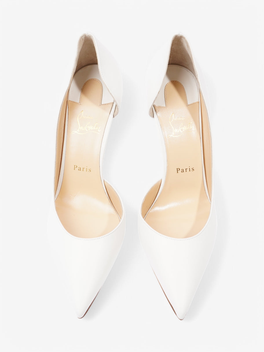 Christian Louboutin Iriza 85 White  Nappa Leather EU 41 UK 8 Image 8