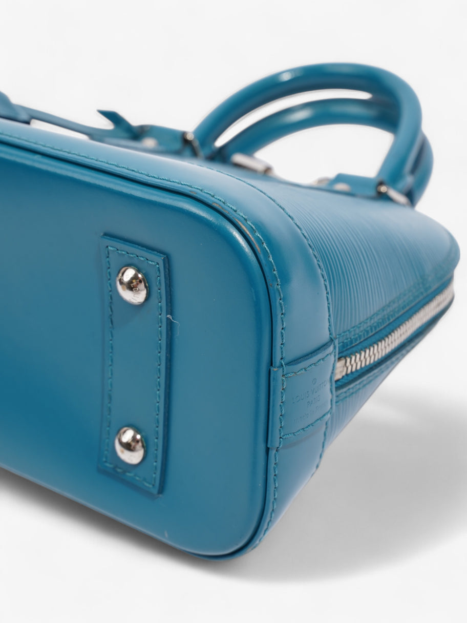 Louis Vuitton Alma Cyan Epi Leather BB Image 7