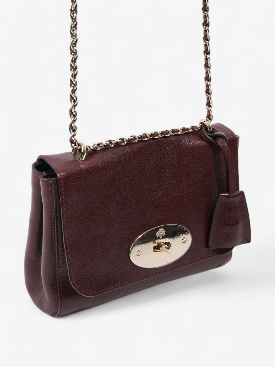 Mulberry Lily Oxblood Grained Leather Small Image 7