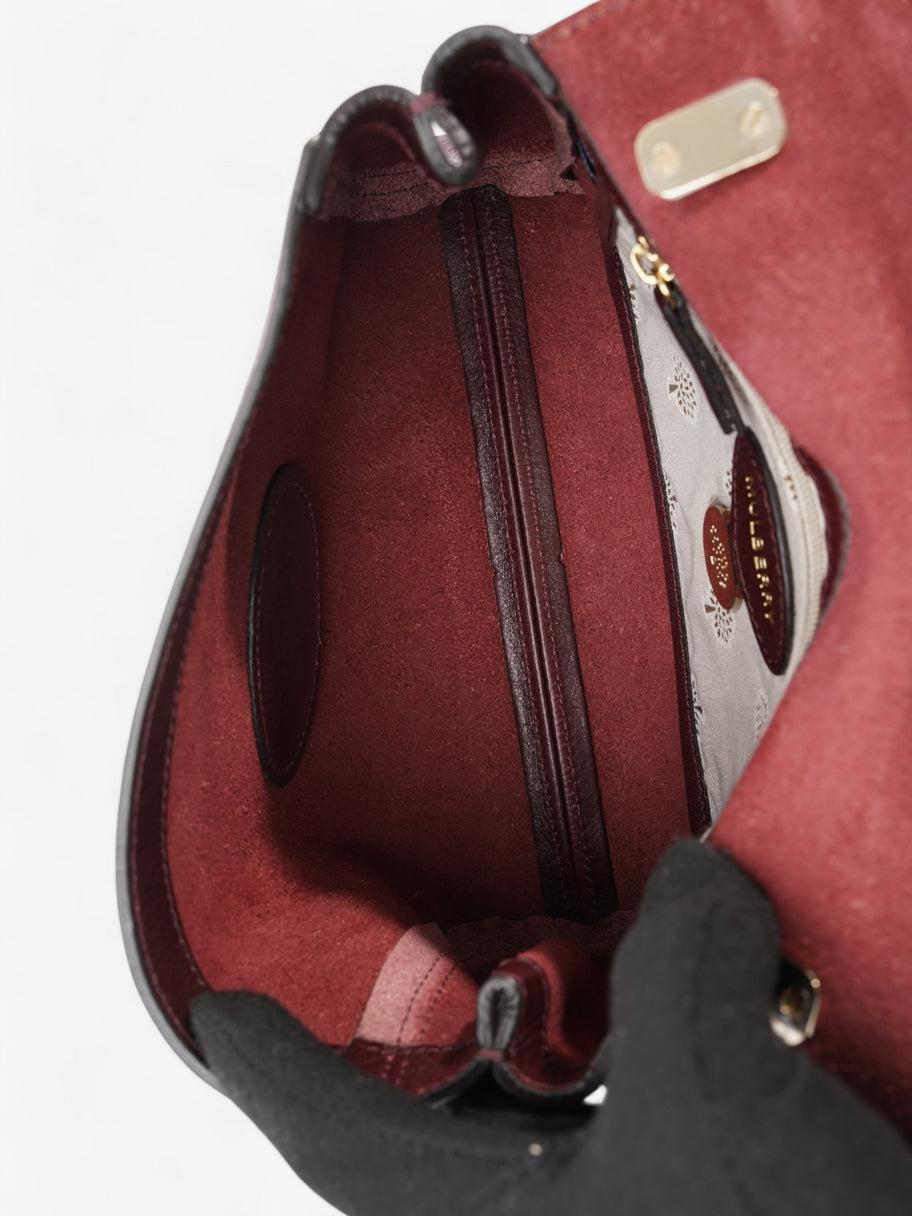 Mulberry Lily Oxblood Grained Leather Small Image 9