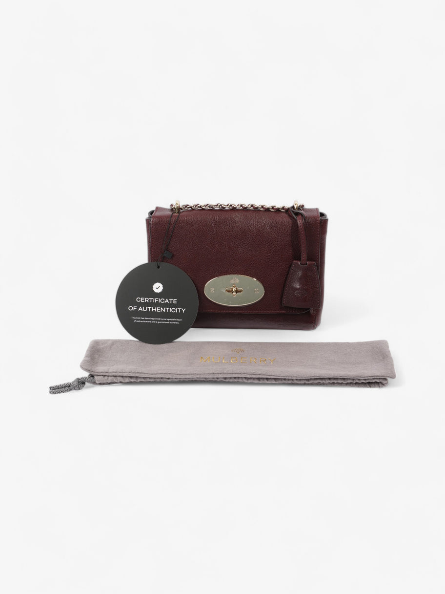 Mulberry Lily Oxblood Grained Leather Small Image 10