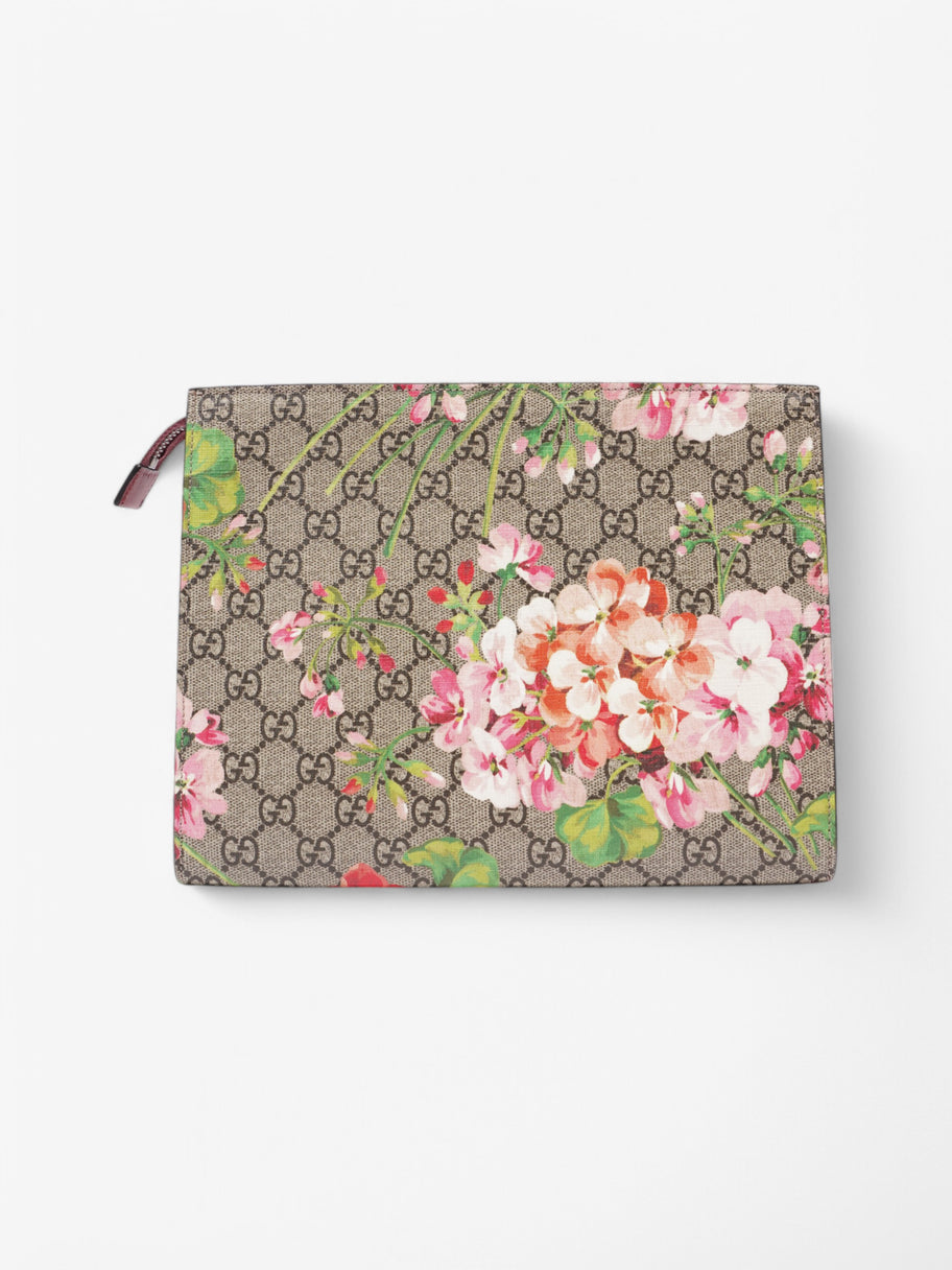 Gucci Toiletry Pouch Supreme / Bloom Coated Canvas Image 4