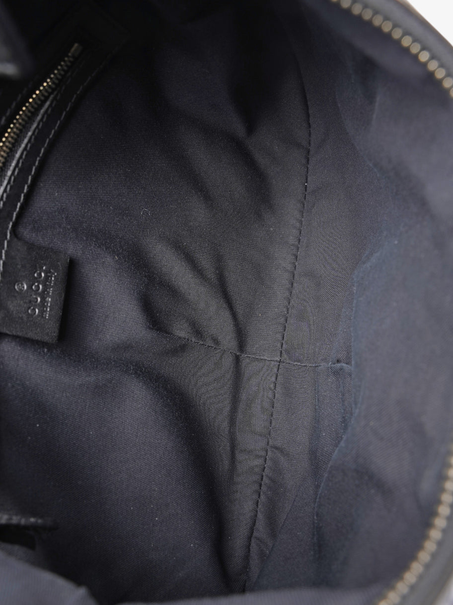 Gucci Jackie 1961 GG Shoulder Bag Black / Red / Green Canvas Image 9