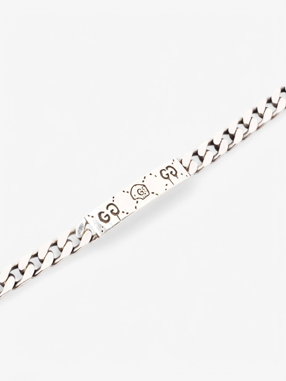 Gucci Ghost Skull Bracelet Silver Silver Sterling Image 4