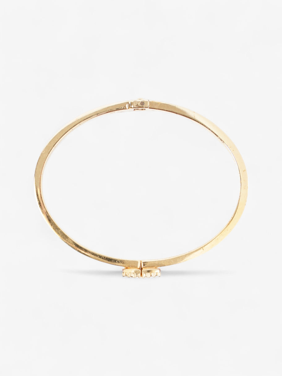 Fendi Double F Bangle Gold Base Metal Small Image 2