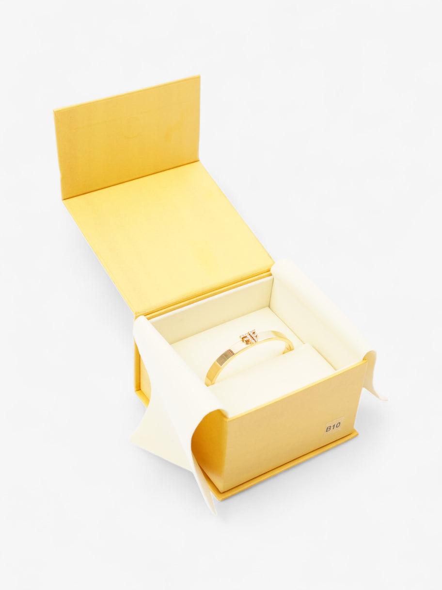 Fendi Double F Bangle Gold Base Metal Small Image 8