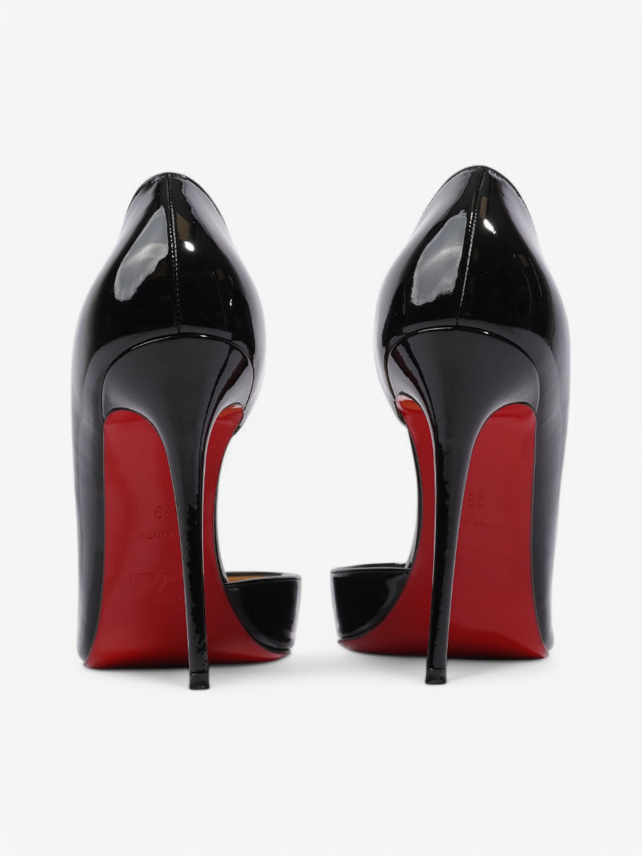 Christian Louboutin Iriza 100 Black Patent Leather EU 39 UK 6 Image 6