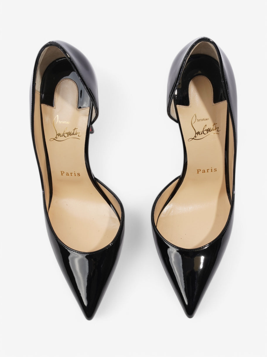 Christian Louboutin Iriza 100 Black Patent Leather EU 39 UK 6 Image 8
