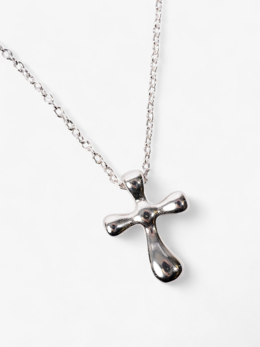 Tiffany and Co Elsa Peretti Cross Pendant Silver Silver Sterling Image 2