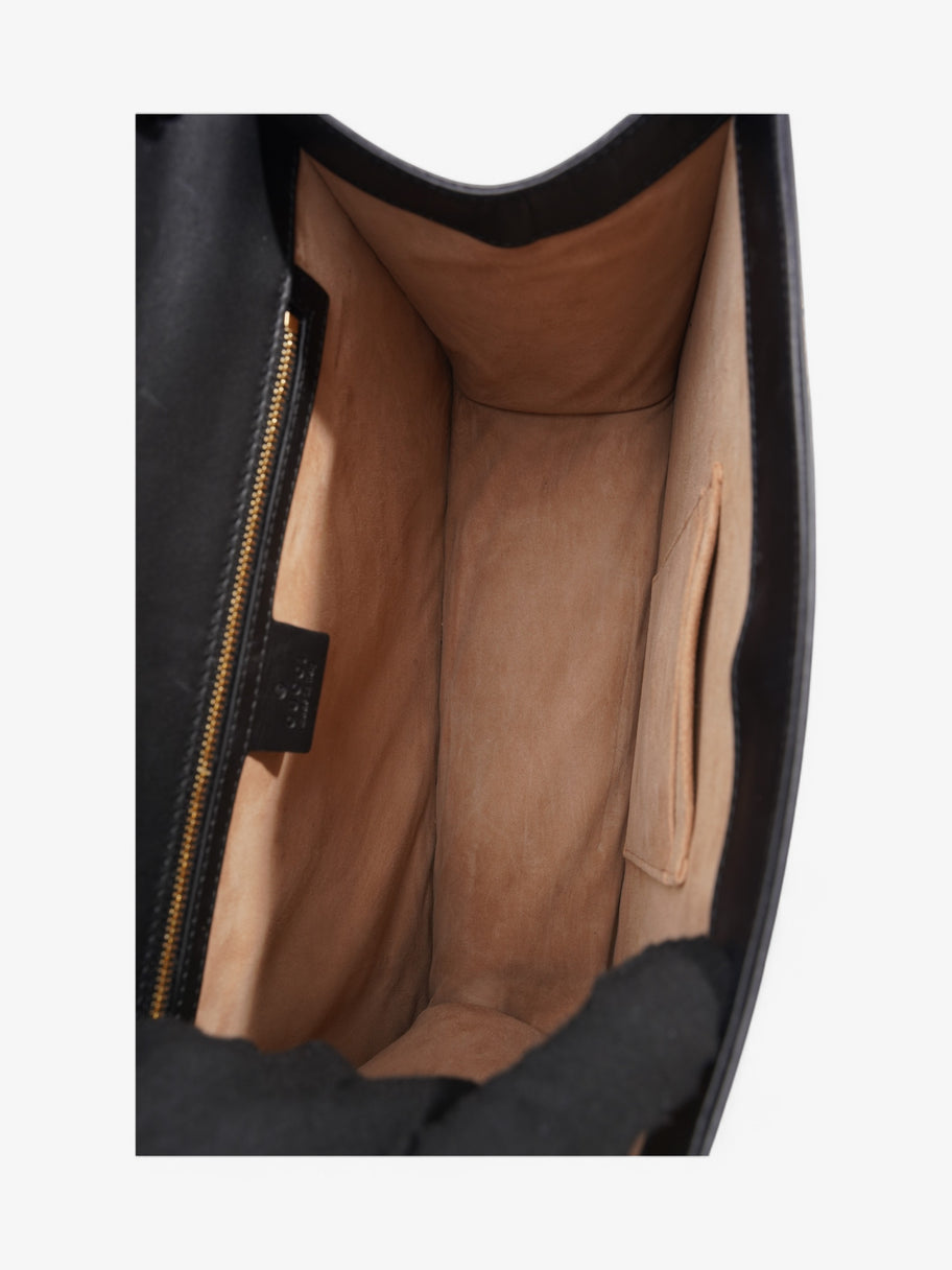 Gucci Sylvie Black / Green / Red Leather Medium Image 8