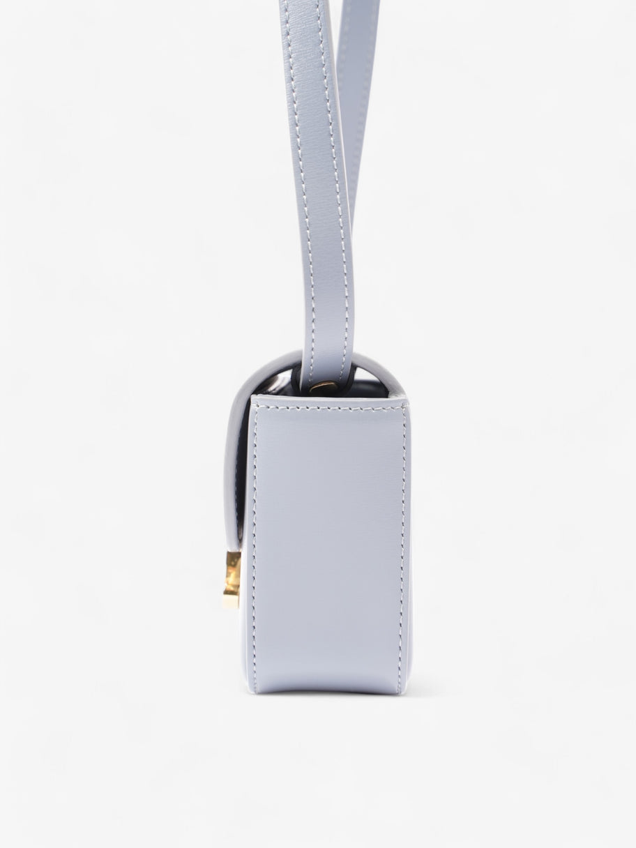 Celine Claude Soft Blue Calfskin Leather Mini Image 3