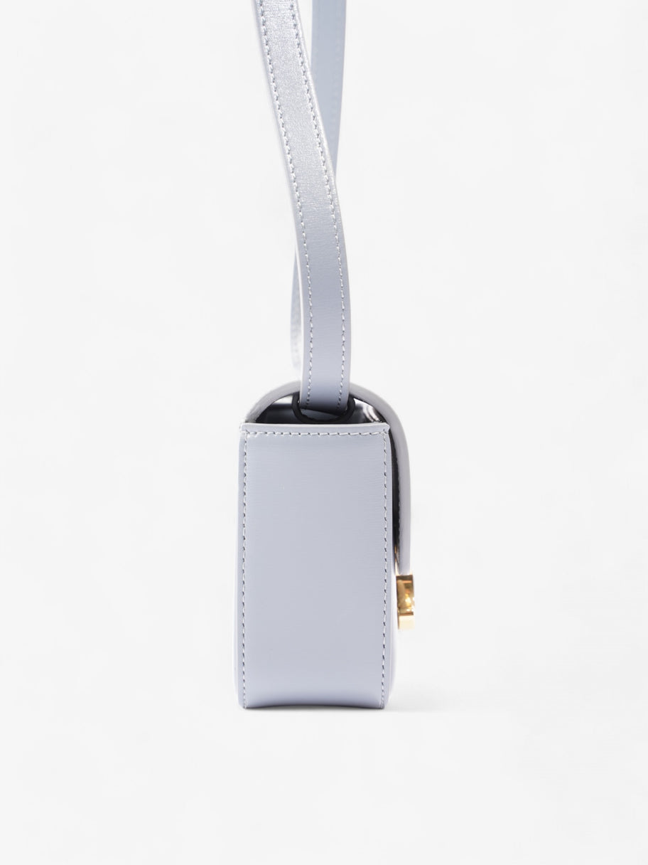 Celine Claude Soft Blue Calfskin Leather Mini Image 5
