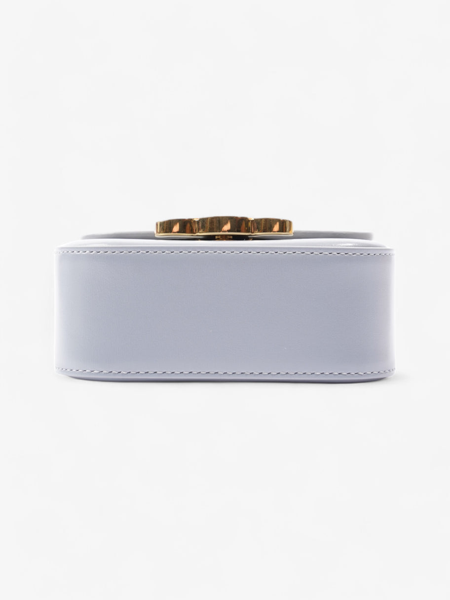 Celine Claude Soft Blue Calfskin Leather Mini Image 6