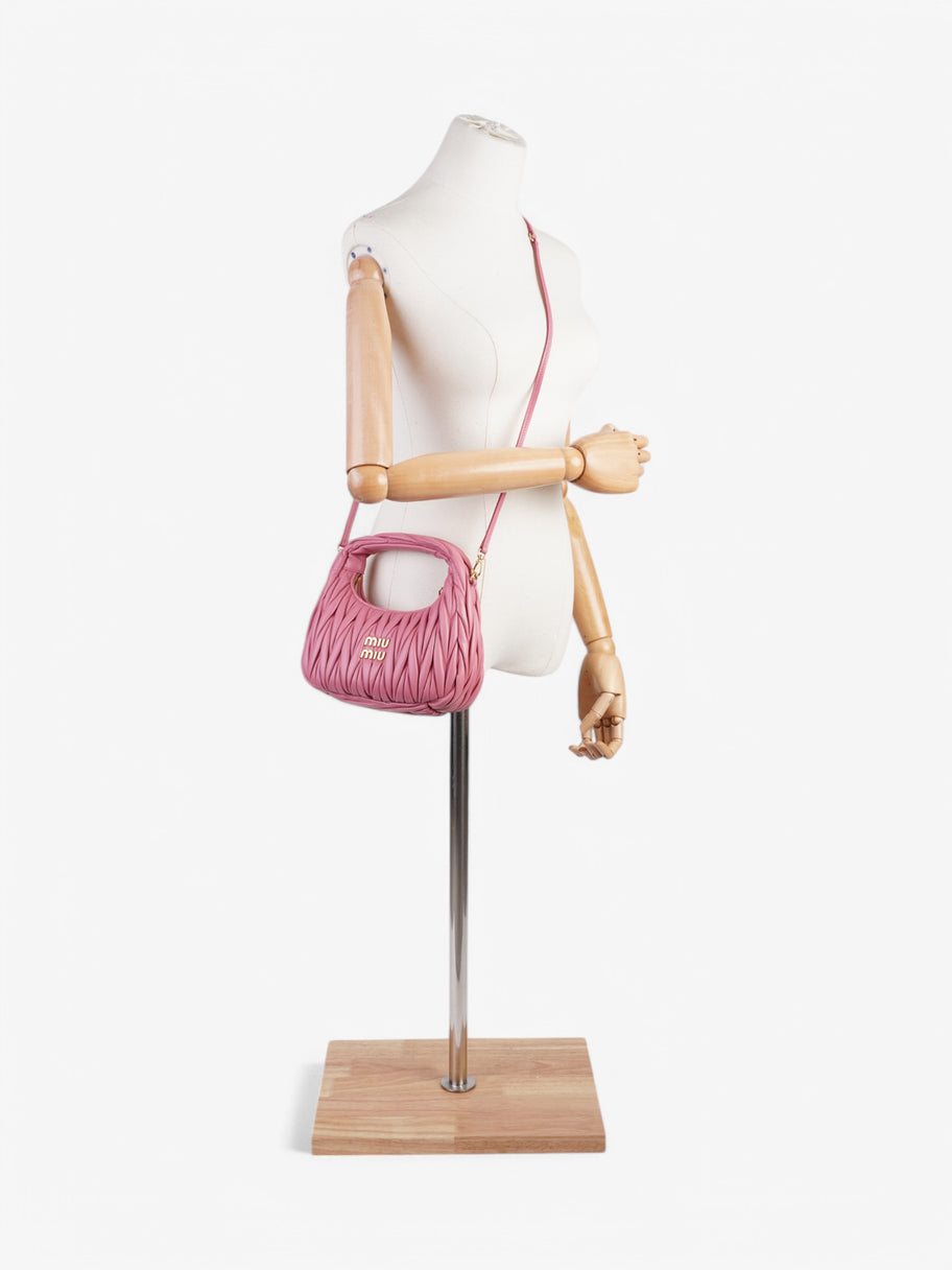Miu Miu Wander Pink Leather H17cm x W20cm x D6cm Image 2