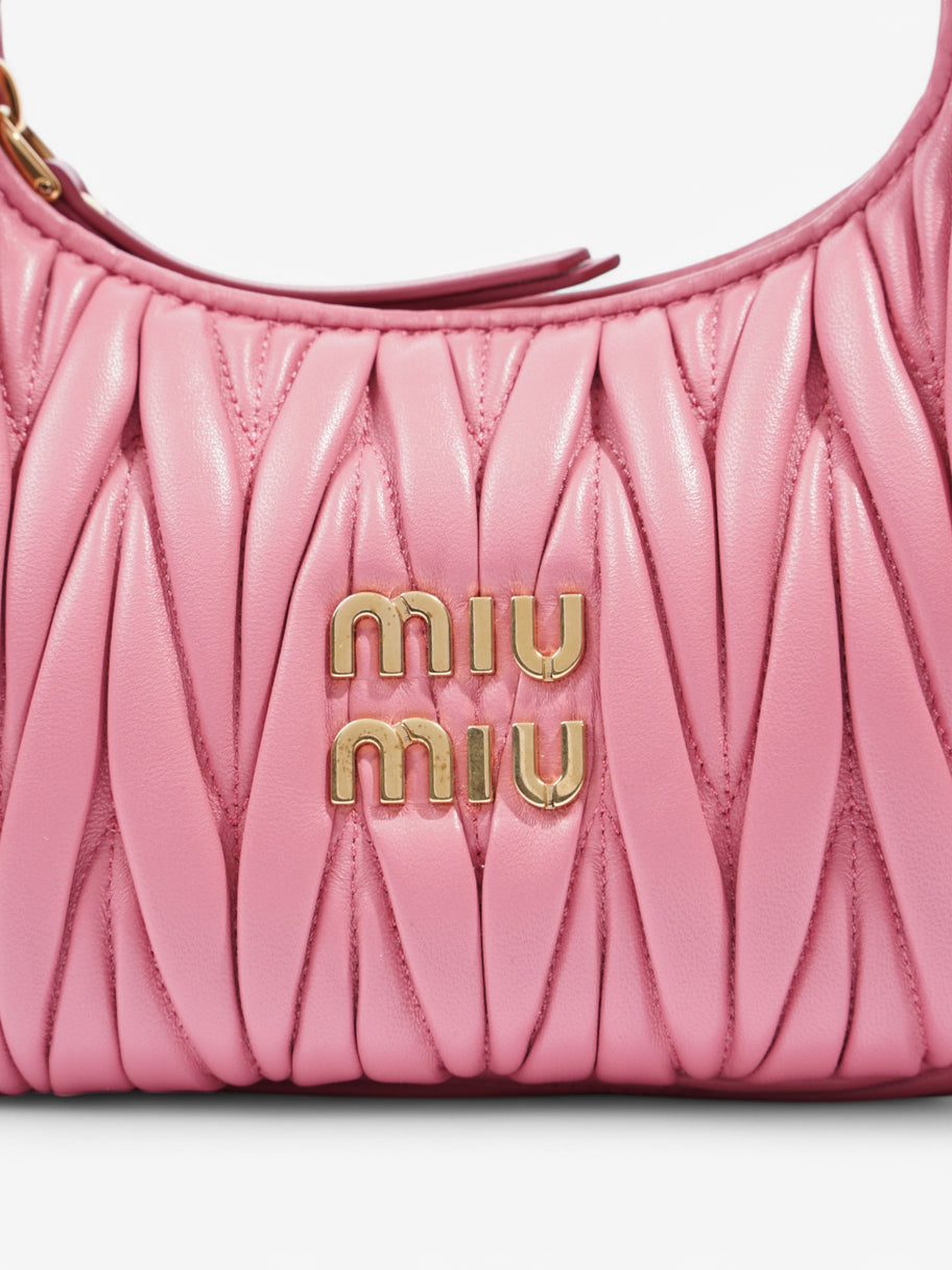 Miu Miu Wander Pink Leather H17cm x W20cm x D6cm Image 7