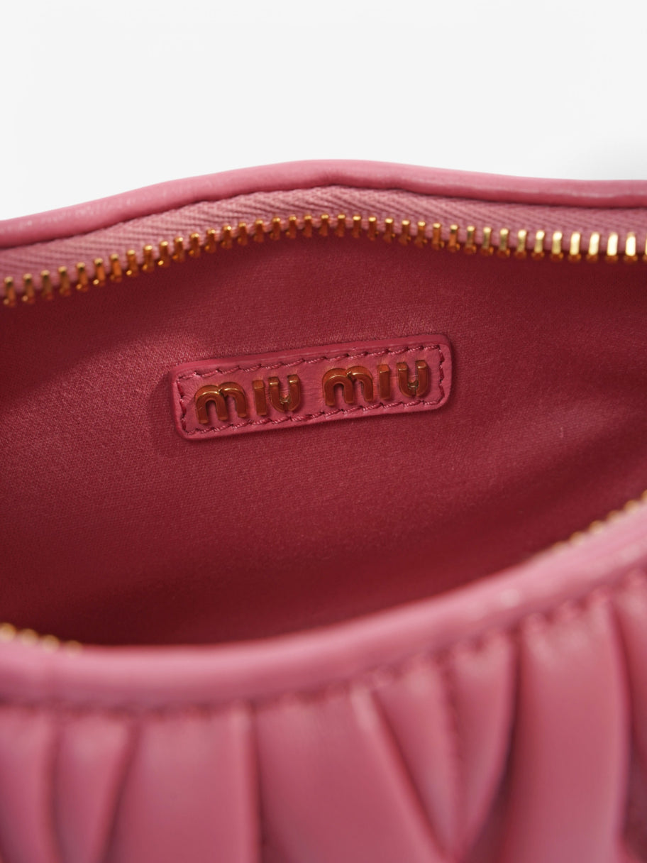 Miu Miu Wander Pink Leather H17cm x W20cm x D6cm Image 8