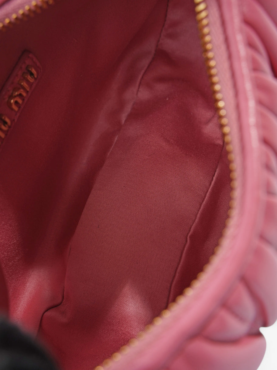Miu Miu Wander Pink Leather H17cm x W20cm x D6cm Image 9
