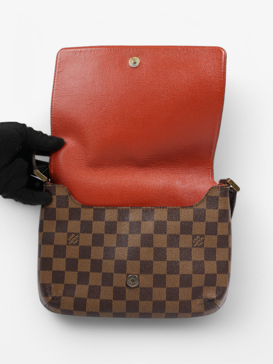 Louis Vuitton Musette Tango Damier Ebene Coated Canvas Image 8