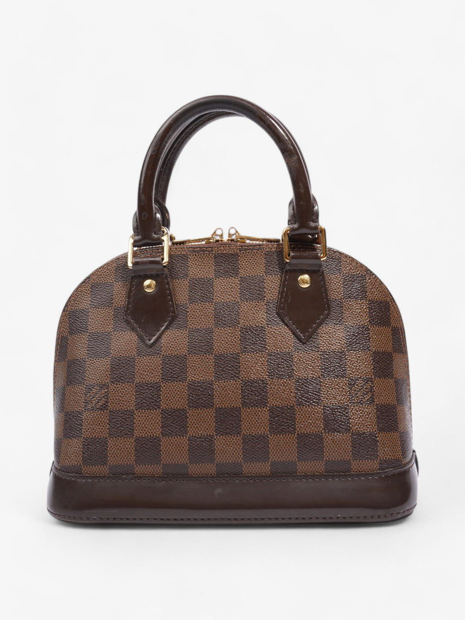 Louis Vuitton Alma Damier Ebene Coated Canvas BB Image 4