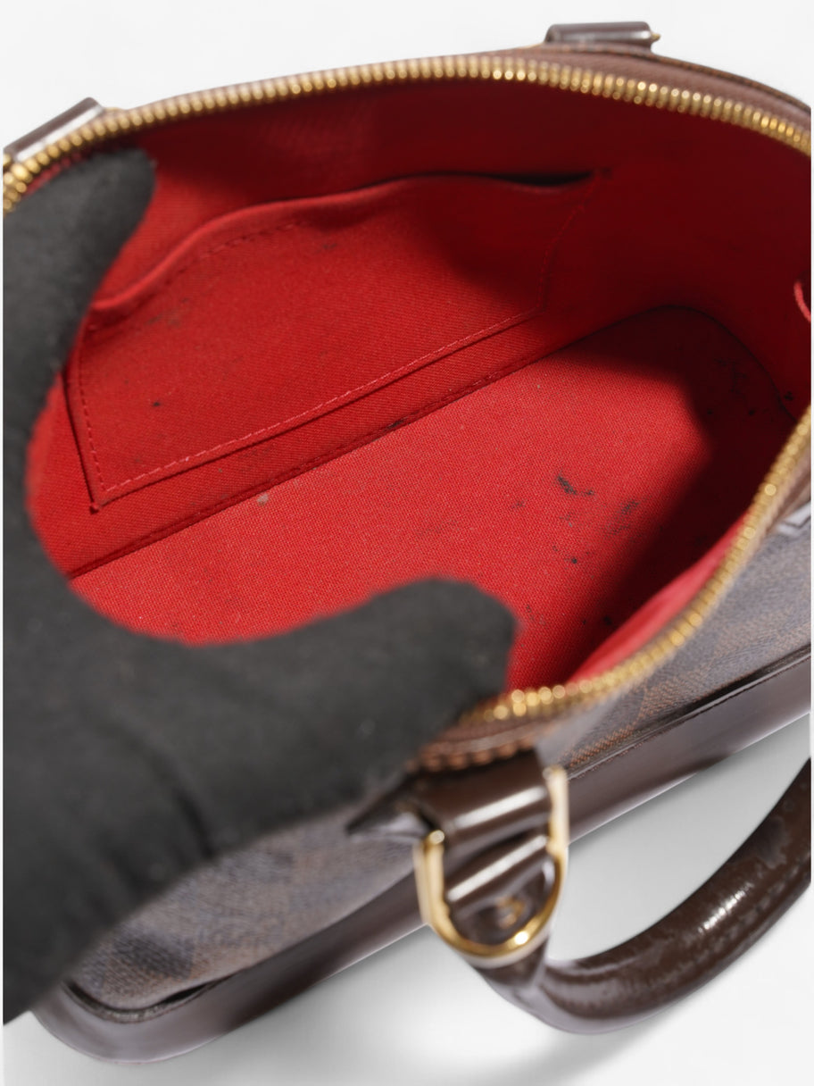 Louis Vuitton Alma Damier Ebene Coated Canvas BB Image 8