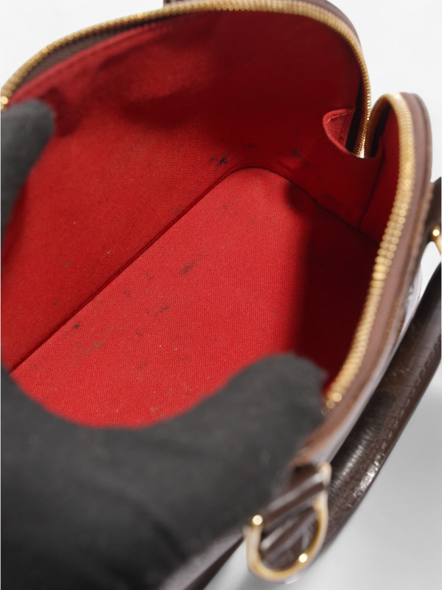 Louis Vuitton Alma Damier Ebene Coated Canvas BB Image 9