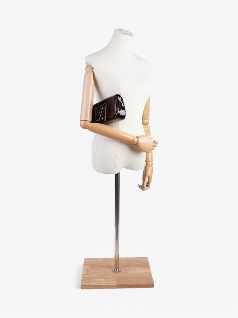 Louis Vuitton Sobe Clutch Amarante Patent Leather Image 2