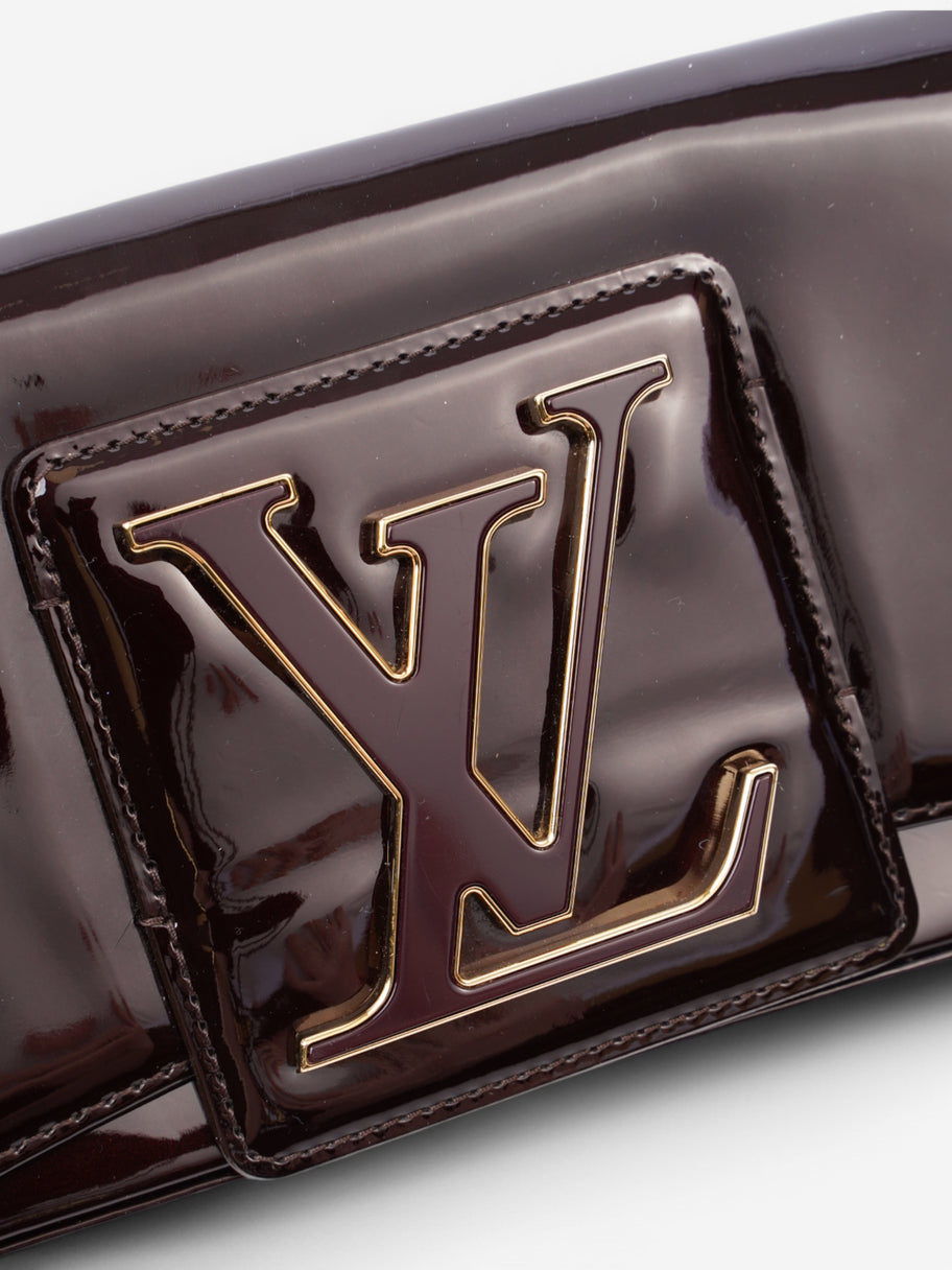 Louis Vuitton Sobe Clutch Amarante Patent Leather Image 8
