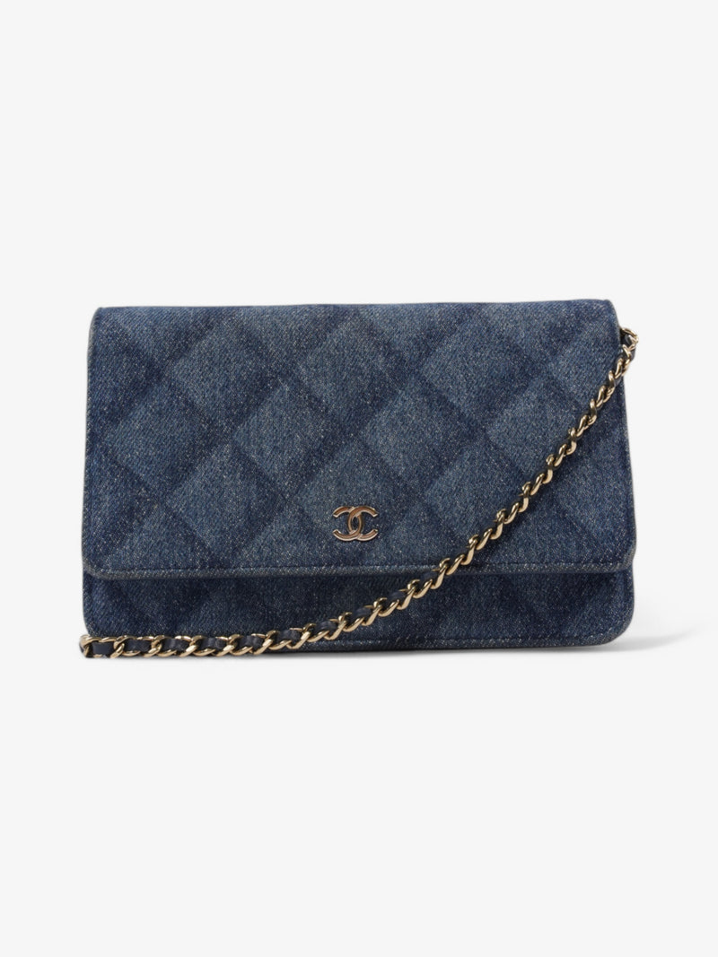  Chanel Matelasse  Blue Denim