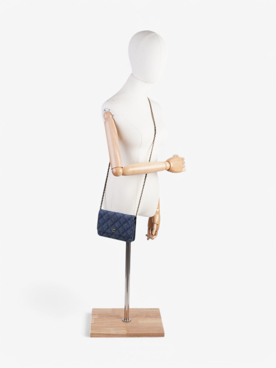 Chanel Matelasse  Blue Denim Image 2