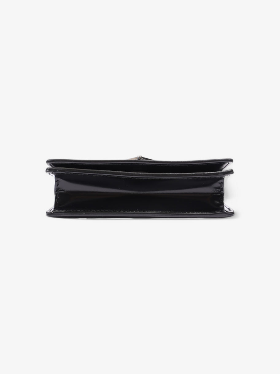 Prada Card Holder With Shoulder Strap Black Leather Image 6