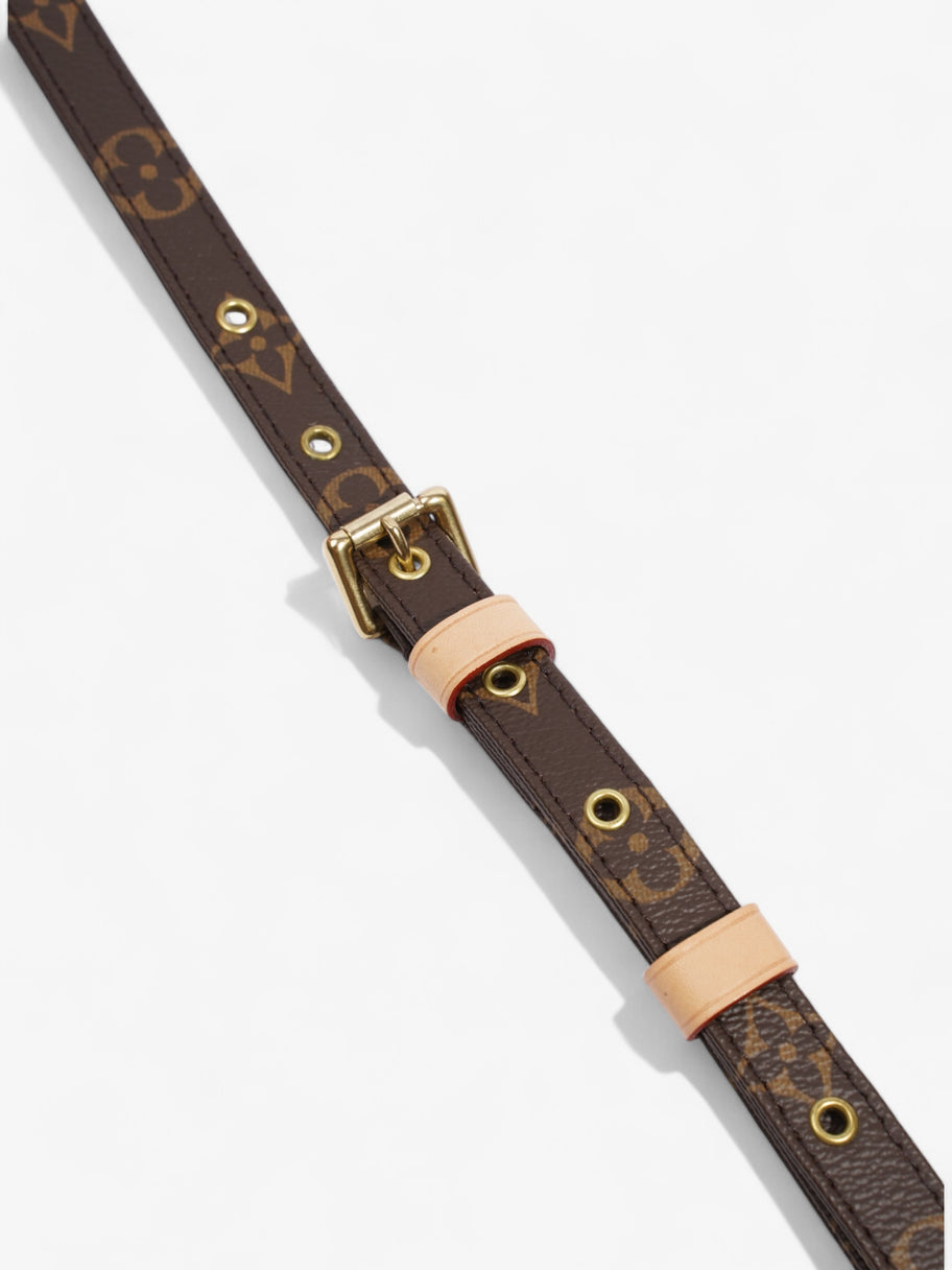 Louis Vuitton Bandoulière Bag Strap Monogram / Gold Coated Canvas Image 3