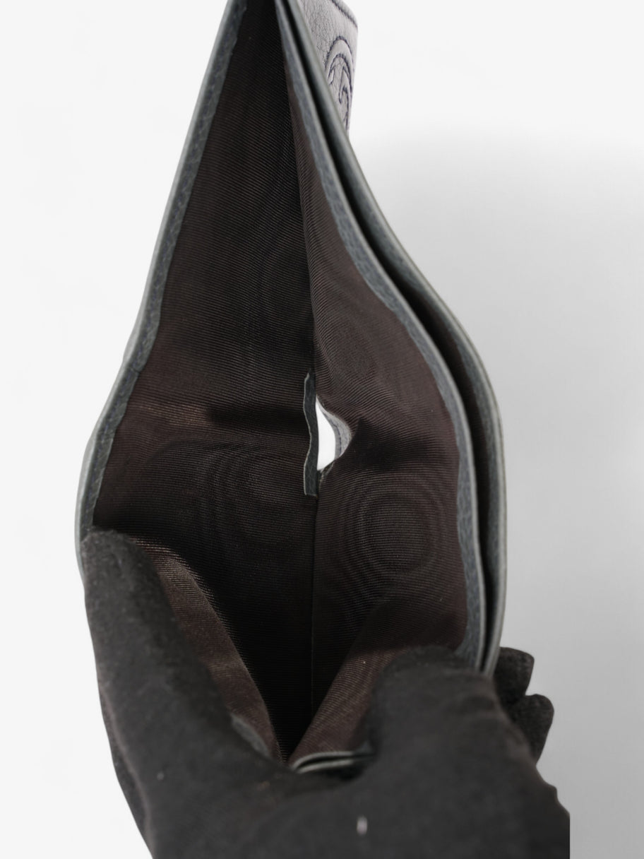 Gucci Soho Bifold Wallet with Interlocking G Grey Leather Image 6