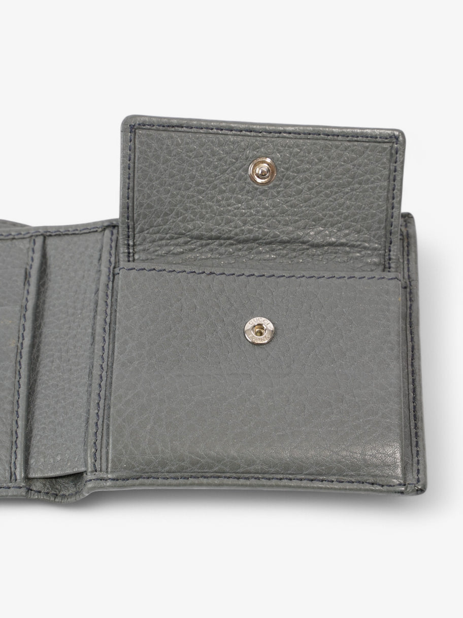 Gucci Soho Bifold Wallet with Interlocking G Grey Leather Image 8
