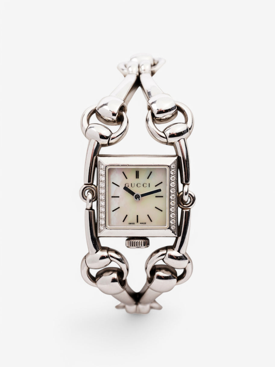 Gucci Horsebit Watch Silver Base Metal Image 1