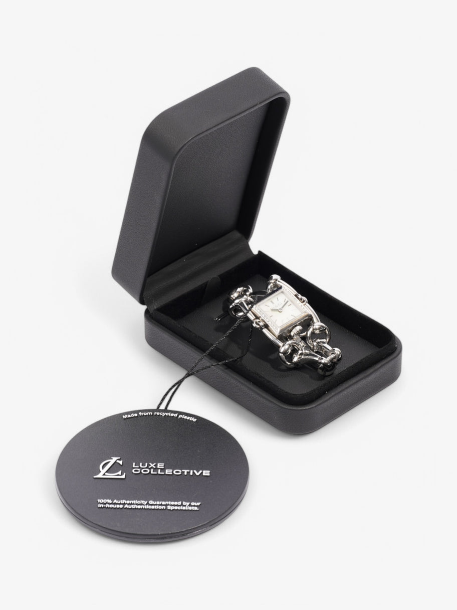 Gucci Horsebit Watch Silver Base Metal Image 7