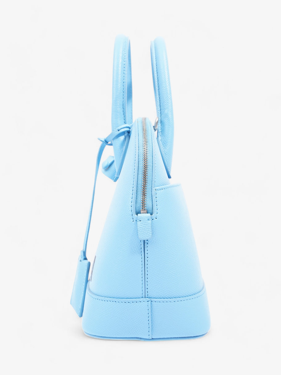 Balenciaga Ville Blue Calfskin Leather Small Image 3