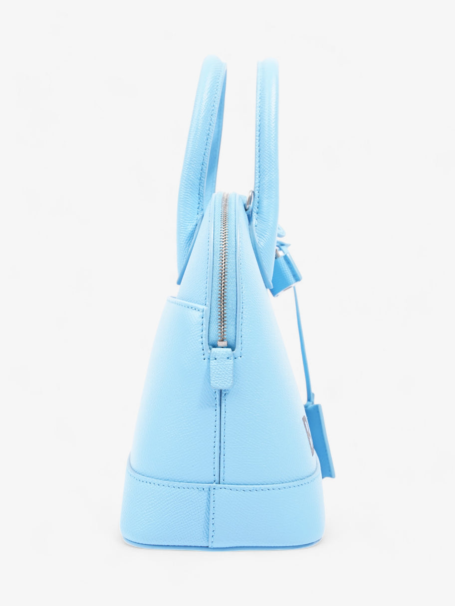 Balenciaga Ville Blue Calfskin Leather Small Image 5