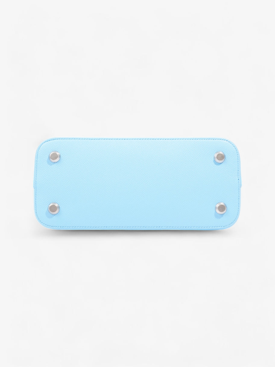 Balenciaga Ville Blue Calfskin Leather Small Image 6