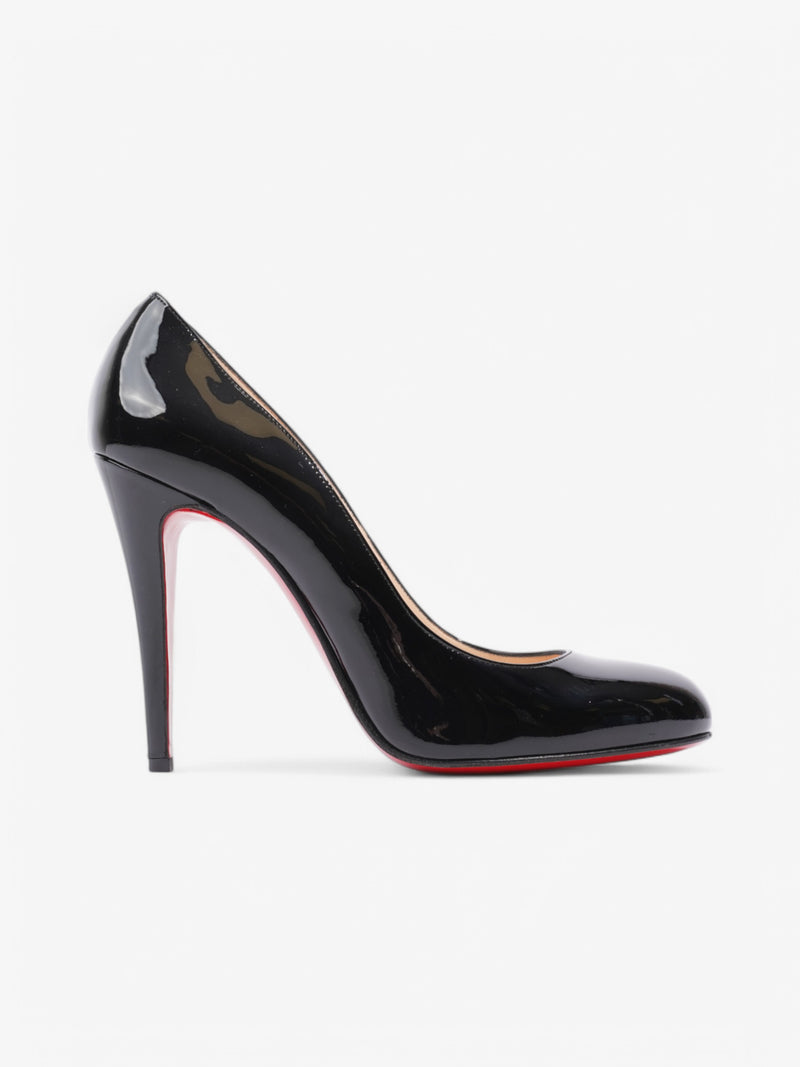  Christian Louboutin Ron Ron  100 Black Patent Leather EU 41 UK 8