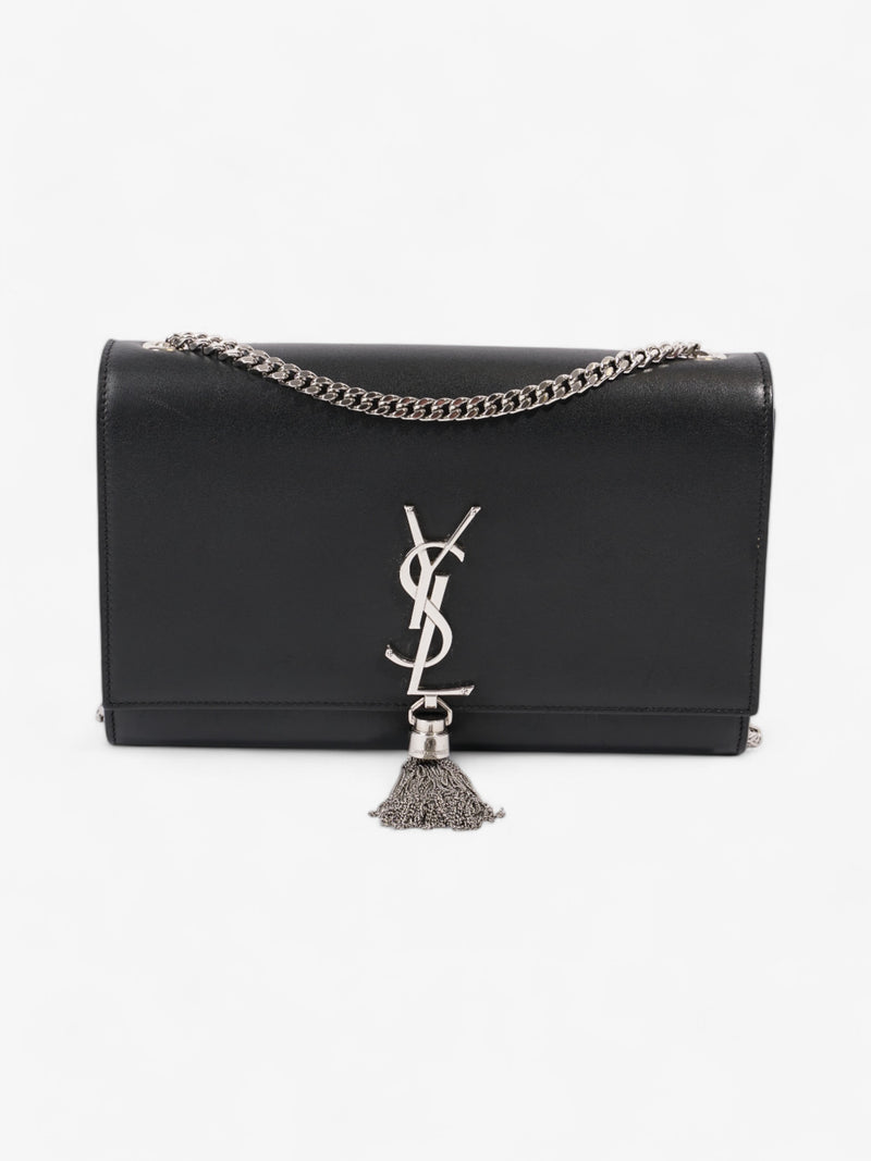  Saint Laurent Kate Tassel Black Calfskin Leather Medium