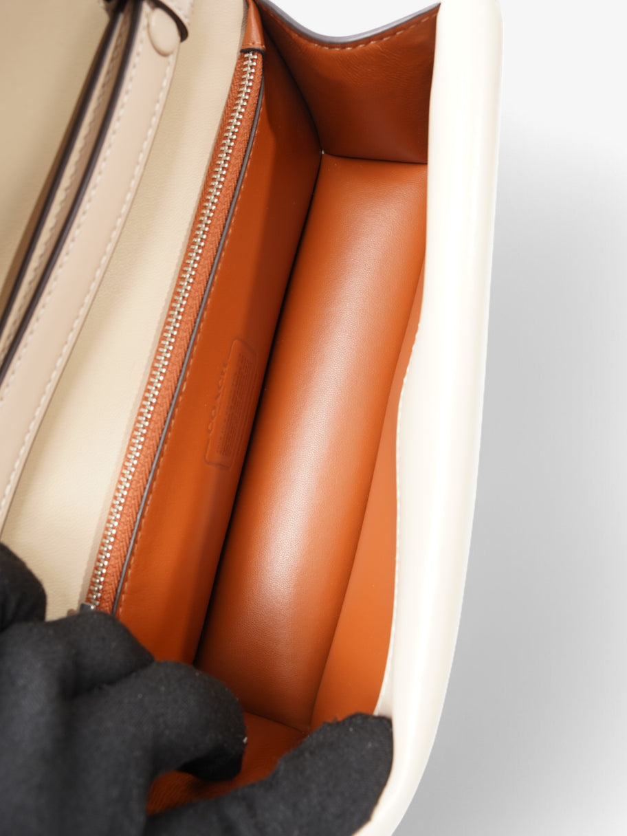 Coach Lux Idol Ivory Grained Leather 23 Image 8