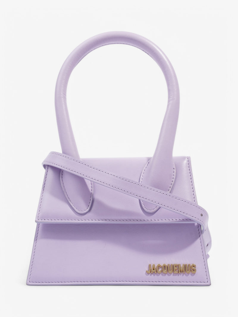  Jacquemus Le Chiquito Moyen Lilac Leather