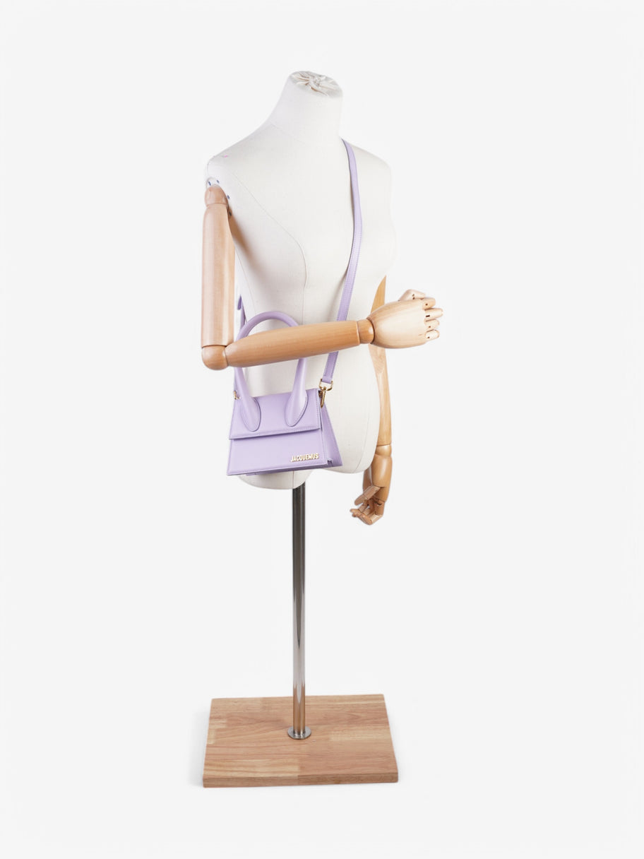 Jacquemus Le Chiquito Moyen Lilac Leather Image 2
