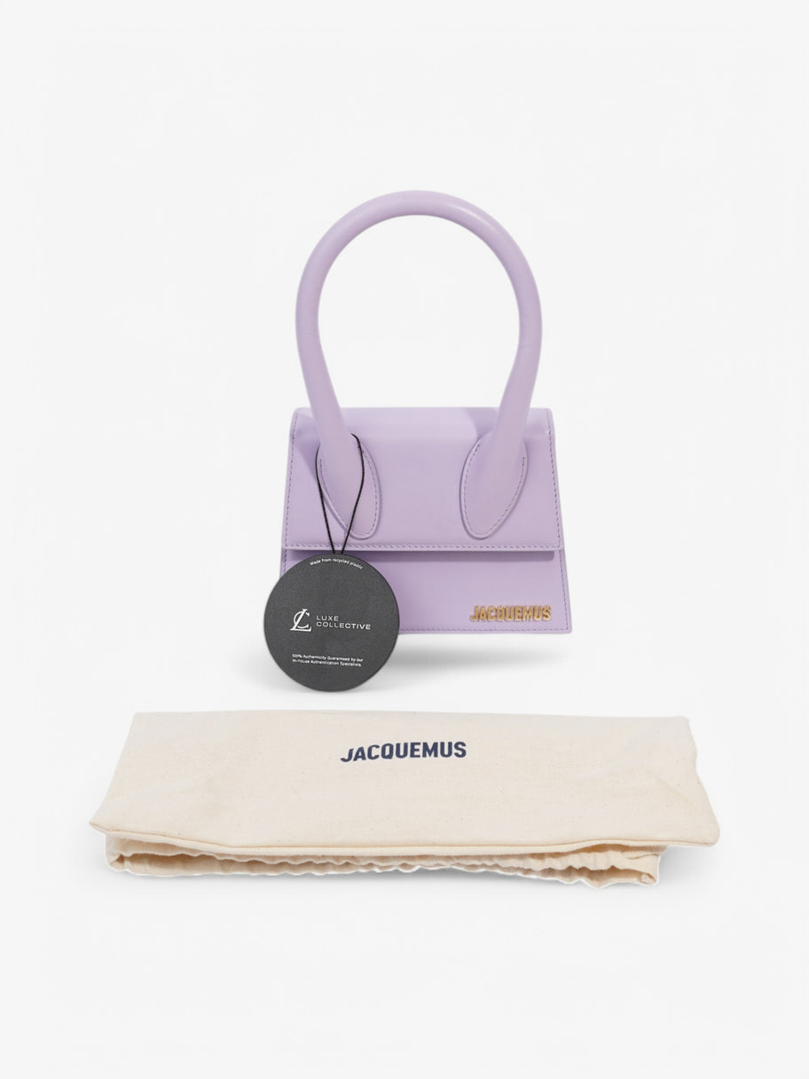 Jacquemus Le Chiquito Moyen Lilac Leather Image 8