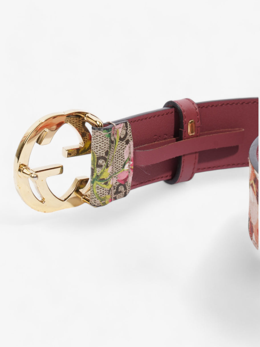 Gucci Blooms Belt GG Bloom / Gold Canvas 90cm / 36