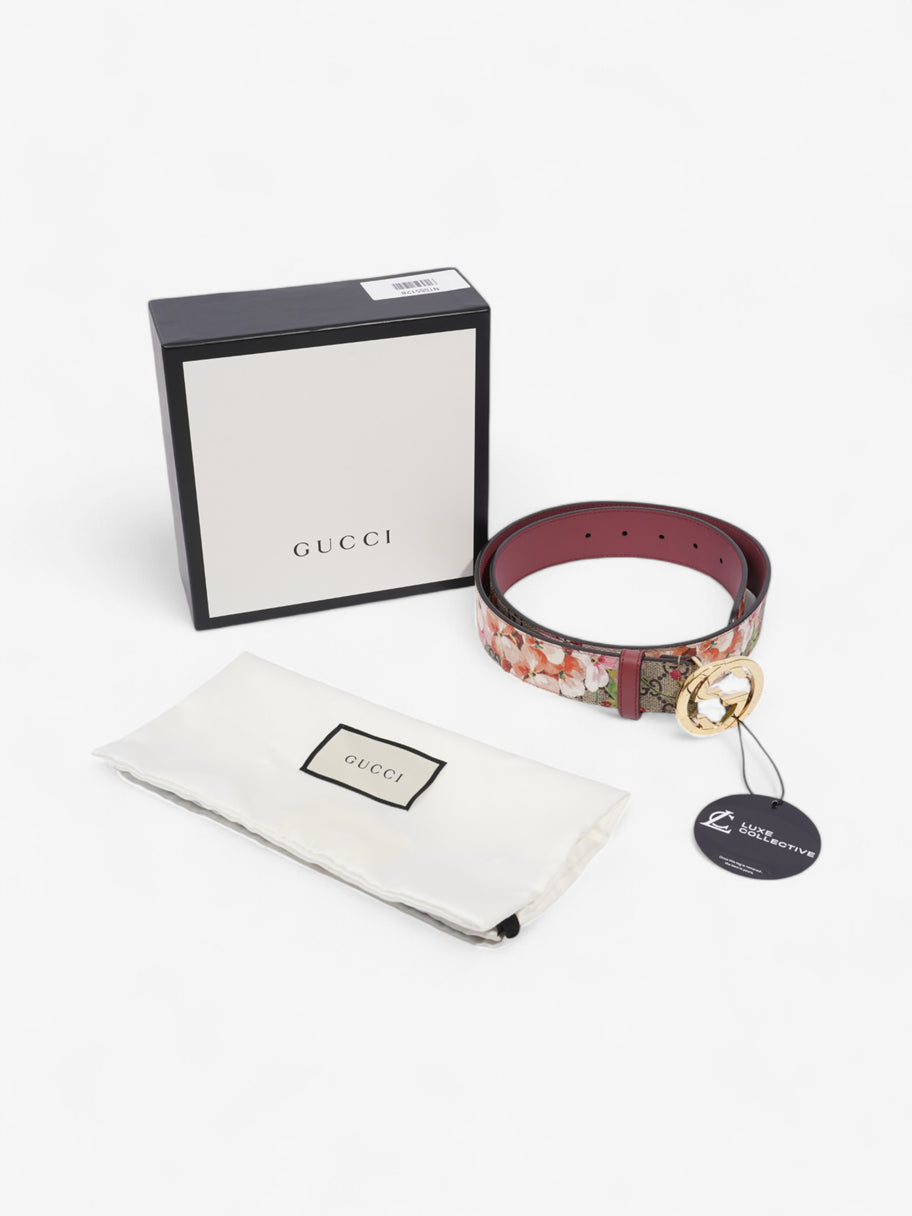 Gucci Blooms Belt GG Bloom / Gold Canvas 90cm / 36